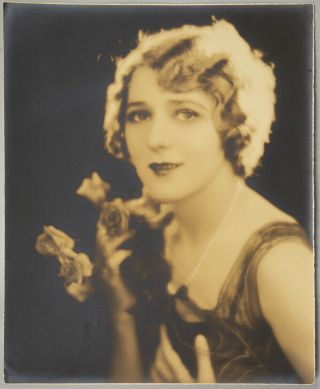 Vintage 1920s Extra Large Edwin Bower Hesser Photograph Film Icon Mary Pickford