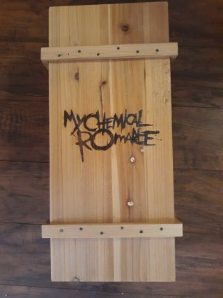 My Chemical Romance The Black Parade Is Dead Wooden Box Set Frank Iero Mask Wow