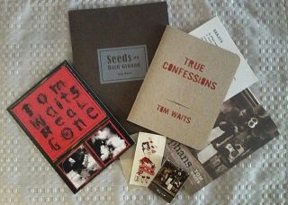 Rare Tom Waits Ephemera: Seeds & Confessions Chapbooks,  Tattoo,  Cards,  Matches