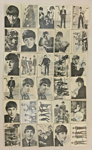 1964 Beatles Collector Cards Topps Complete Series 1,  2,  3