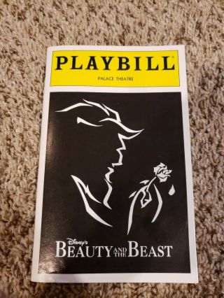 Beauty And The Beast Playbill 1996 - Kerry Butler,  Andrew Keenan - Bolger