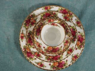 Royal Albert Old Country Roses Bone China Dinner Set Cup Saucer 5