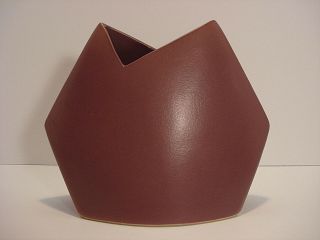 James Johnston Studio Pottery Geometric Vase