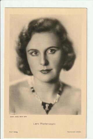 Leni Riefenstahl 1930s Ross Verlag Photo Postcard