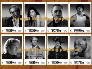 ONCE UPON A TIME IN HOLLYWOOD rare PRESS PHOTO SET of 45 B&W Stills TARANTINO 3