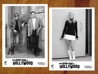ONCE UPON A TIME IN HOLLYWOOD rare PRESS PHOTO SET of 45 B&W Stills TARANTINO 6