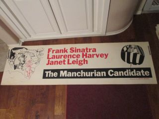 The Manchurian Candidate - Movie Banner Poster - Frank Sinatra