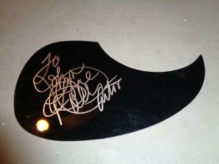 Dolly Parton Signed Guitar Pick Guard W/ 9 To 5 Country Music Singer