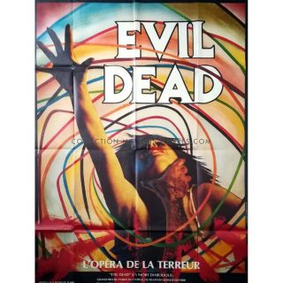 The Evil Dead Movie Poster - 47x63 In.  - 1981 - Sam Raimi,  Bruce Campb