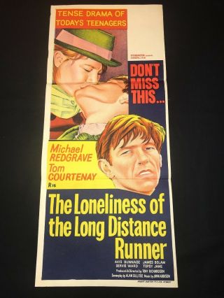 The Loneliness Of The Long Distance Runner Rare Poster British Classic