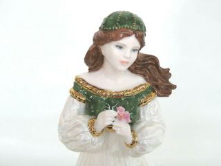 Coalport Juliet Classical Heroines Shakespeare Porcelain Figurine 627B 4