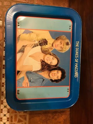 The Dukes Of Hazzard Metal Lunch Tray 1981 Warner Bros