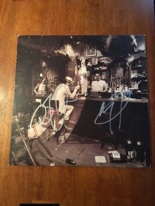 Led Zeppelin Hand Signed Autographed Album Jimmy Page Robert Plant Hologram