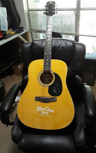Blue Chair Bay,  Kenny Chesney Autogrqphed Rogue Acoustic Guitar With