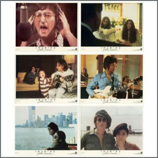 John Lennon 1972 Imagine Warner Bros Lobby Cards (usa)