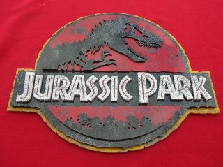Jurassic Park And T Rex 3d Art Sign Fossil Dinosaur Movie Dvd Special