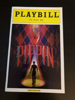 Pippin Playbill Matthew J.  Thomas Patina Miller Terrance Mann Broadway