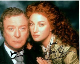 Jane Seymour & Michael Caine Signed Autographed Jack The Ripper Photo