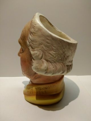 Vintage Enesco George Washington Head Vase Rare 4