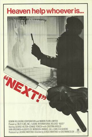 Blade Of The Ripper (next) One Sheet Movie Poster 27x41 Edwige Fenech Giallo