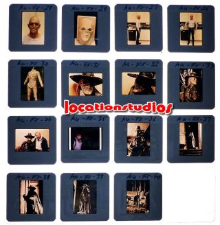 The Crow: Lance Anderson Special Make - Up Fx / Skull Cowboy / 15 X 35mm Slides