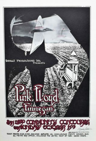 Pink Floyd Poster 1971