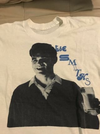 1980s Vintage T - Shirt The Smiths Morrissey Ultra Rare Medium Post Punk Wave