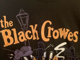 Black Crowes Reunion T - Shirt Collector Concert Tour RARE 2019 NY SET LIST & Pick 7