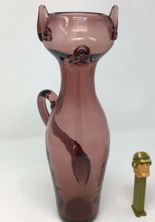 Blenko - Husted Cat Vase