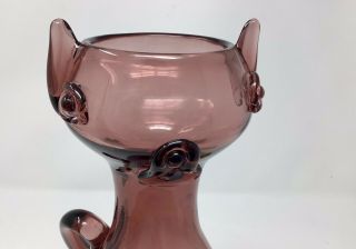 Blenko - Husted Cat Vase 2