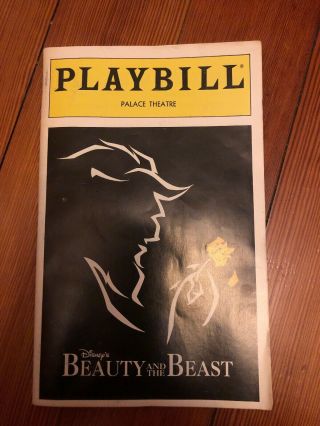 Broadway Playbill Beauty And The Beast Palace Theatre June 1994