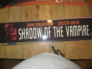 Theater Marquee Mylar Shadow Of The Vampire