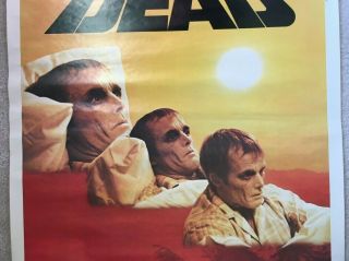 George Romero Dawn of the Dead VHS Thorn EMI 1983 Poster Horror Zombie 3