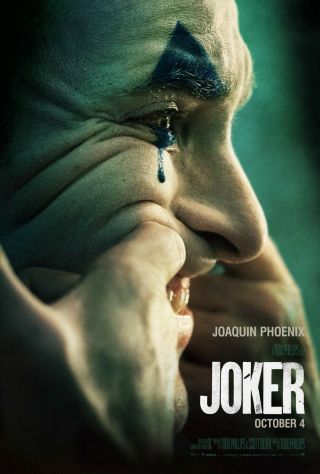 Joker Dc Comics 2019 Bus Stop Movie Poster Batman,  Harley Quinn,  Wonder Woman