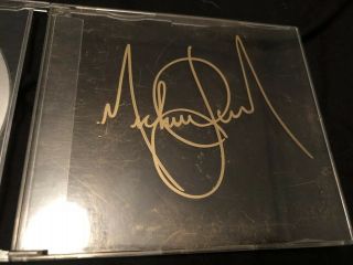 MICHAEL JACKSON HAND SIGNED AUTOGRAPHED STRANGER IN MOSCOW CD NO PROMO 2
