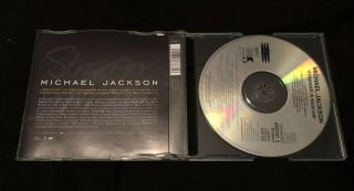 MICHAEL JACKSON HAND SIGNED AUTOGRAPHED STRANGER IN MOSCOW CD NO PROMO 4