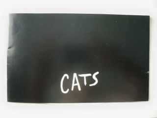 Cats Playbill Elaine Paige / Wayne Sleep / Brian Blessed London 1981
