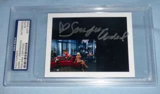 Sara Jean Underwood Signed Playboy Arny Freytag Test Photo Psa/dna Auto