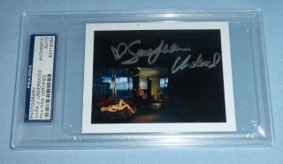 Sara Jean Underwood Signed Playboy Arny Freytag Test Photo Psa/dna