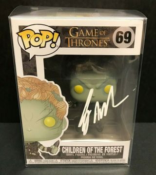 Game Of Thrones Funko Pop Signed By George R.  R.  Martin - Children Of The Forest