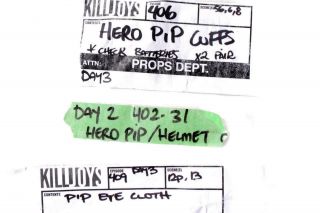 Killjoys Pippin Atticus Mitchell Screen Helmet Holster Cuff Eye Cloth Set 8