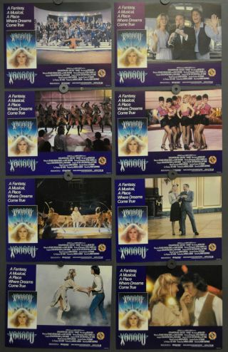Xanadu 1980 11x14 Lobby Card Set Olivia Newton - John Gene Kelly