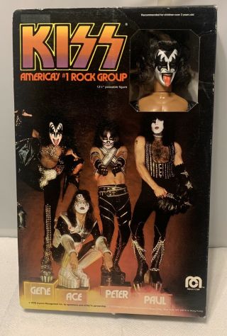 Kiss 1978 Aucoin Gene Simmons Mego Doll -