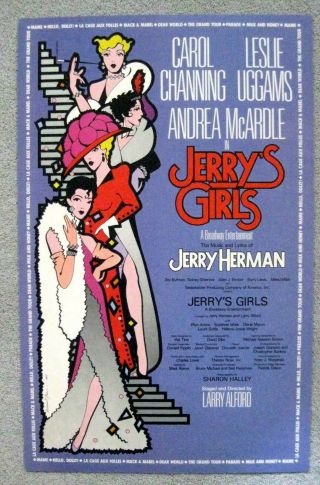 Theater Poster Window Card Jerry 