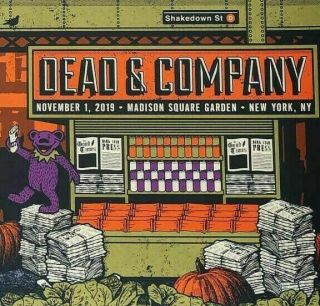Dead & Company 10/31 & 11/1 2019 York AP S/N MATCHING SET - BOTH POSTER VIP 4
