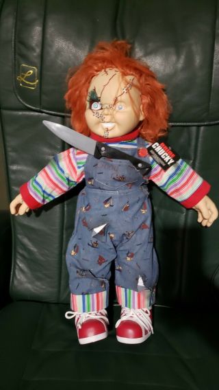 Childs Play Chucky Doll With Knife