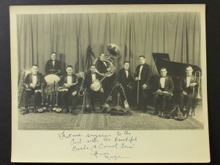 Bandleader Russ Morgan 1904 - 1969) (autograph 8 X 10 Photo (summers Estate)