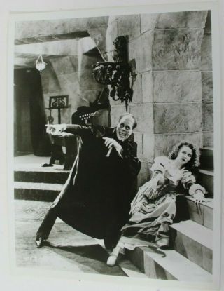 7 Vintage 1925 Phantom of the Opera Lon Chaney 8x10 Photos Movie Stills 2