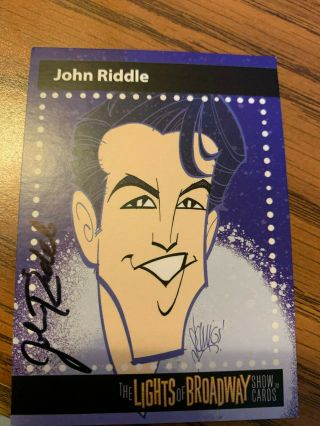 The Lights Of Broadway Cards John Riddle (signed) Spring 2018