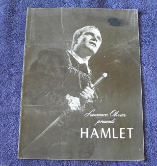 Hamlet 1948 Film Program Laurence Olivier Jean Simmons Peter Cushing 3